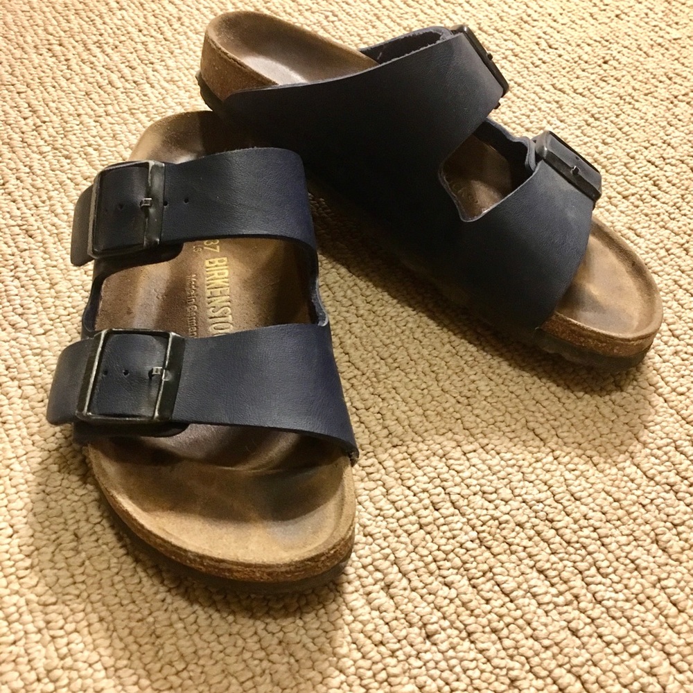 Navy blue Birkenstock